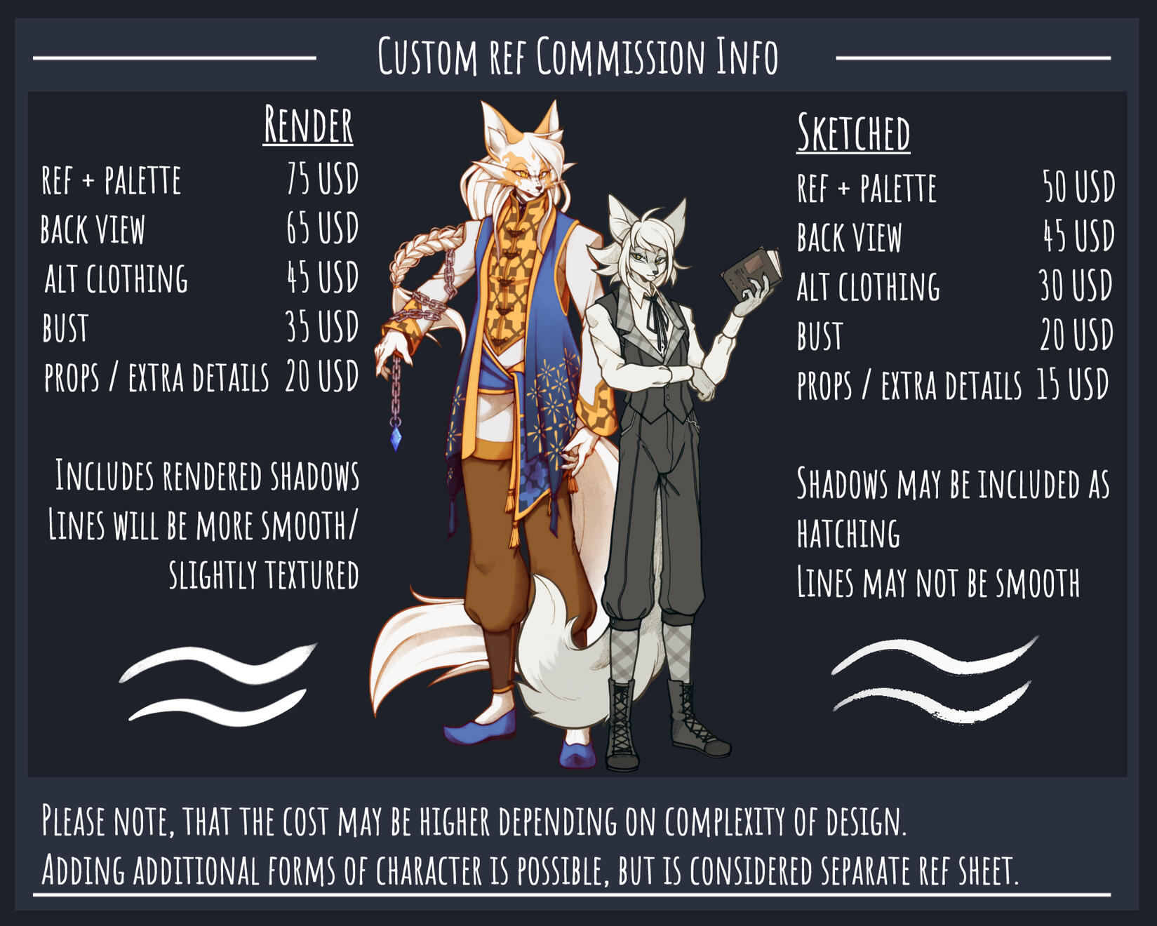 Custom ref sheet Custom ref sheet